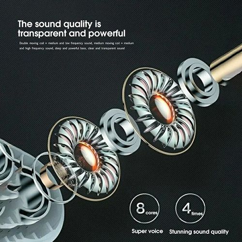 Pro4 TWS Bluetooth Headphones 9D Stereo Wireless Earphones InEar HiFi Earbuds HandsFree Headset With Microphone For Xiaomi