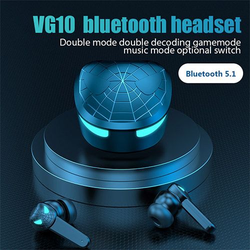 TG10 TWS Wireless Bluetooth Headset LED Display Gamer Earbuds with Mic Wireless Headphones Noise Cancelling Bluetooth Earphones
