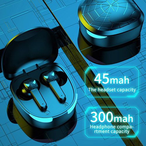 TG10 TWS Wireless Bluetooth Headset LED Display Gamer Earbuds with Mic Wireless Headphones Noise Cancelling Bluetooth Earphones