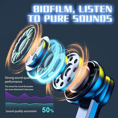 TG10 TWS Wireless Bluetooth Headset LED Display Gamer Earbuds with Mic Wireless Headphones Noise Cancelling Bluetooth Earphones