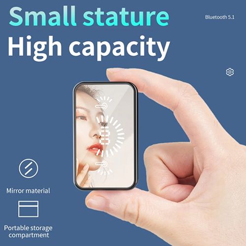 Mirror Digital Display Wireless Bluetooth Headset 5.1 Touch Tws Business Sports Headset