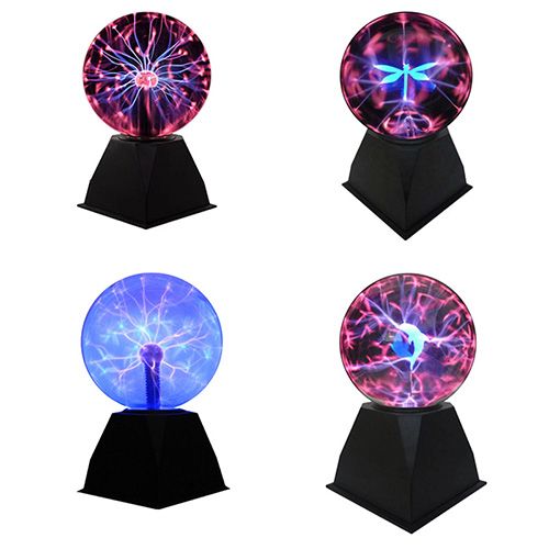Novelty Touch Sensor Night Light, USB, Originality Magic Desk Lights,Children's Gift, Party Bedroom Decor,Glass Plasma Ball Lamp
