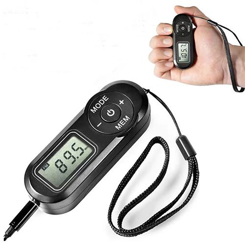 Pocket Fm Radio 64-108Mhz Mini DSP Digital Tuning Stereo Radio Mini Receiver With LCD Screen For Walking Jogging