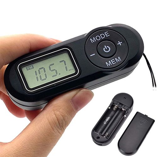 Pocket Fm Radio 64-108Mhz Mini DSP Digital Tuning Stereo Radio Mini Receiver With LCD Screen For Walking Jogging