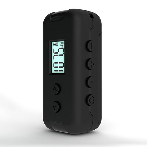 Pocket FM Radio Portable Mini DSP Radio 50-108MHz with LCD Display 3.5mm Headphones Outdoor Sports Handheld Radios Receiver