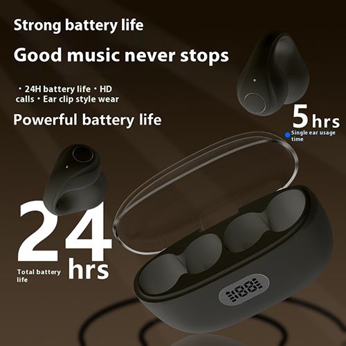 Description New Bluetooth headset, high power, ear clip style, wireless sports headset, bone conduction headset, universal for mobile phones