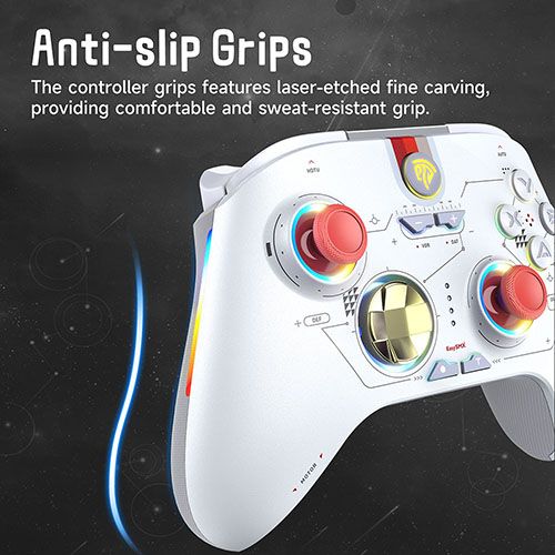 Bluetooth Game Controller X15 Wireless Joysticks With Hall Effect 3D Analog Stick Trigger Gamepad Compatible With Switch Phone