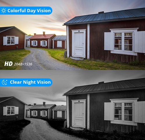 Hiseeu 5MP Audio IP Security Surveillance Camera POE H.265 Outdoor Waterproof IP66 CCTV Camera P2P Video Home for POE NVR