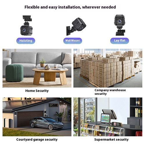 AS03wifi camera high-definition night vision intercom low-power camera home security network monitoring