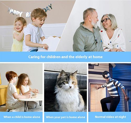 X1 HD Camera Smart Wireless WiFi Infrared Night Vision Network Camera Home Security Surveillance Camera