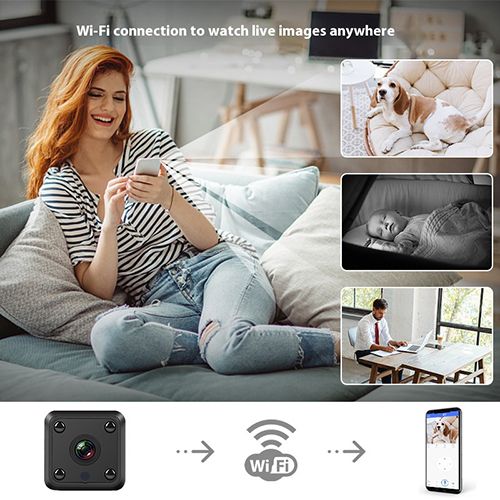 X6 camera HD 1080P wireless surveillance camera home night vision security monitoring wifi camera