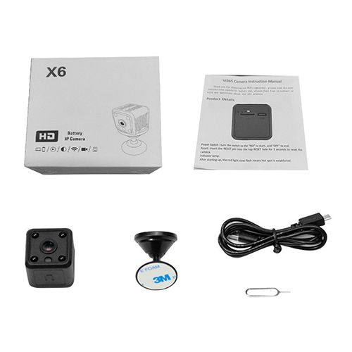 X6 camera HD 1080P wireless surveillance camera home night vision security monitoring wifi camera