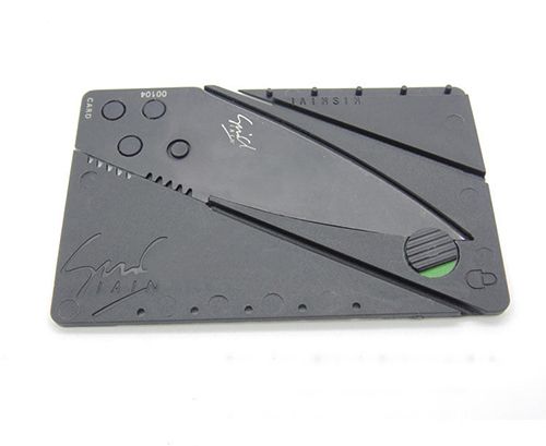 Credit Card Folding Knife Mini Business Card Army Knife Card Swiss Fruit Knife Folding Wallet Thin Survival Micro Knife Stainless Steel Kitchen Fruit Creative Tool Multifunctional Card Folding Peeler