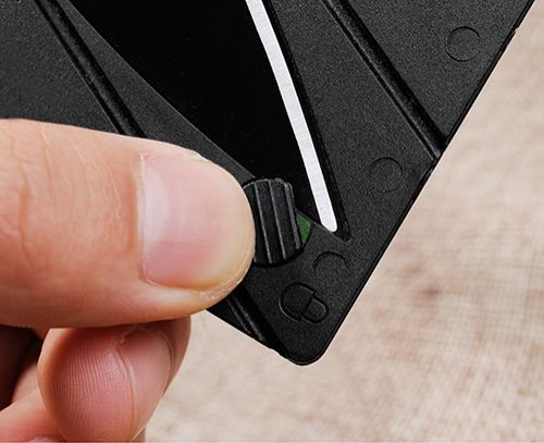 Credit Card Folding Knife Mini Business Card Army Knife Card Swiss Fruit Knife Folding Wallet Thin Survival Micro Knife Stainless Steel Kitchen Fruit Creative Tool Multifunctional Card Folding Peeler