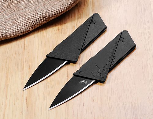 Credit Card Folding Knife Mini Business Card Army Knife Card Swiss Fruit Knife Folding Wallet Thin Survival Micro Knife Stainless Steel Kitchen Fruit Creative Tool Multifunctional Card Folding Peeler