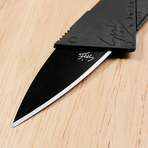 Credit Card Folding Knife Mini Business Card Army Knife Card Swiss Fruit Knife Folding Wallet Thin Survival Micro Knife Stainless Steel Kitchen Fruit Creative Tool Multifunctional Card Folding Peeler
