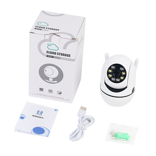 A7 wireless wifi security surveillance camera 360 degree night vision remote HD indoor and outdoor wall mounted camera