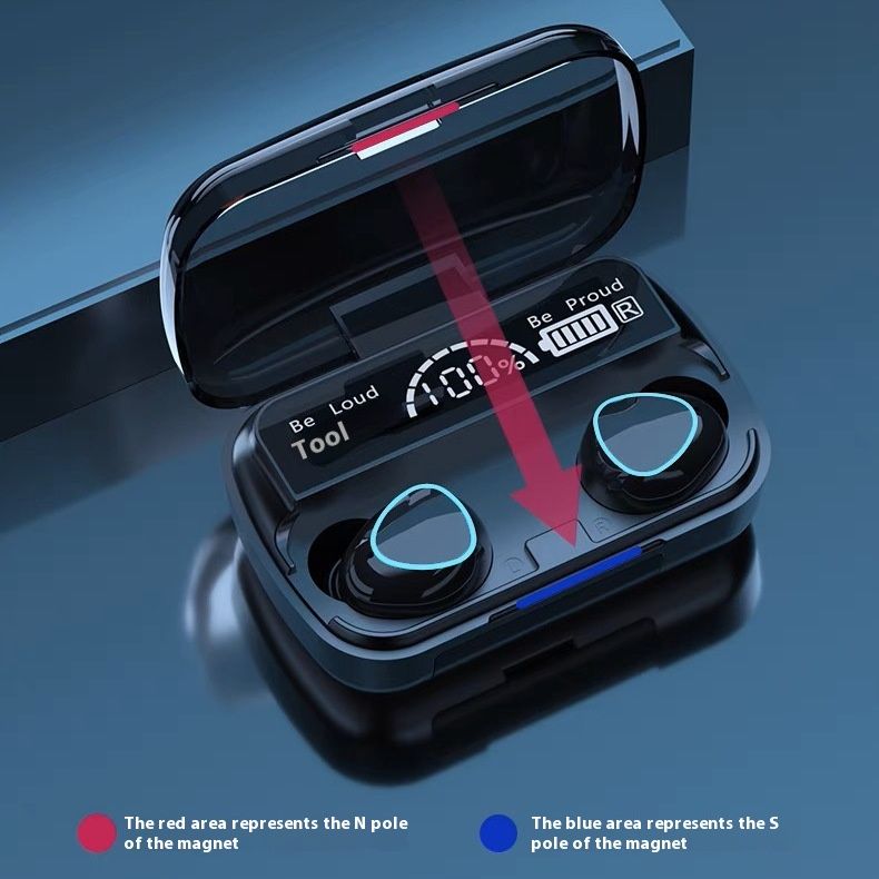 New Arrival M10 Earphone Wireless Headset High Quality Perfect Sound Earbuds Sports Game Music BT Headphone with Power Bank