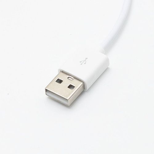 High Speed ​​4-Port USB HUB Docking Station 2.0 Adapter Extender Multi-Port Splitter Multi-Extender USB Hub with Independent On/Off Switch and LED Indicator for Laptop, PC, Computer