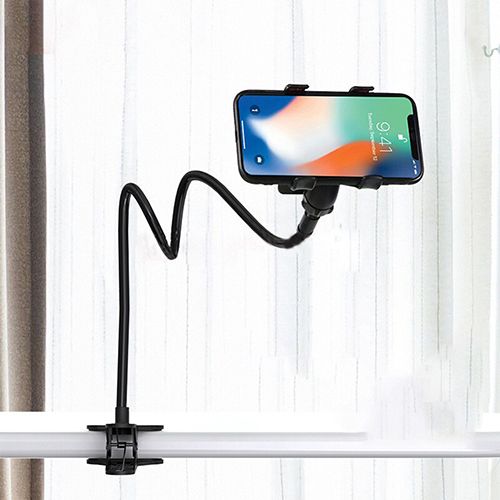 Lazy Bedside Cell Phone Holder Desktop Bed Spiral Metal Cell Phone Holder Live Catch Up Tablet Universal Support Bracket