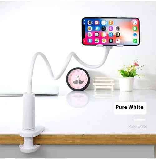 Lazy Bedside Cell Phone Holder Desktop Bed Spiral Metal Cell Phone Holder Live Catch Up Tablet Universal Support Bracket