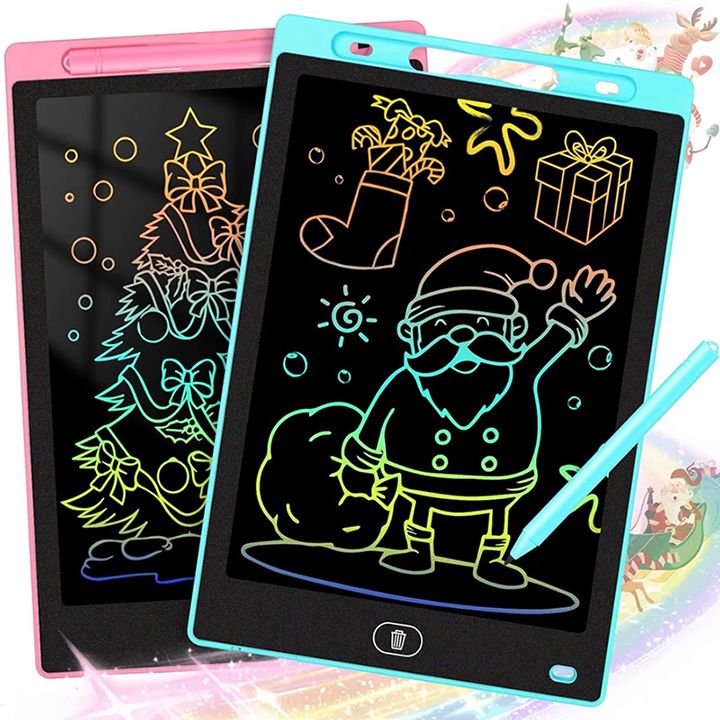 Smart LCD Writing Tablet, 8.5 Inch Graphics Tablet Electronic Writing Drawing Colorful Screen Doodle Board For kids