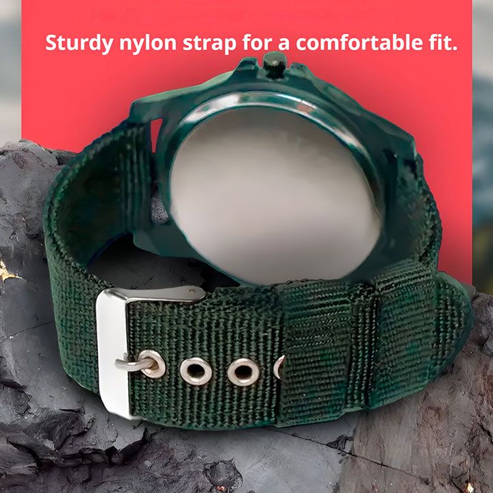 Military Watch Land Air Force Outdoor Sports Watches Army Men's twristwatch Swiss Braided watchband, Braided Wristband Nylon Watch Trend Matching Gifts Party Sports Running