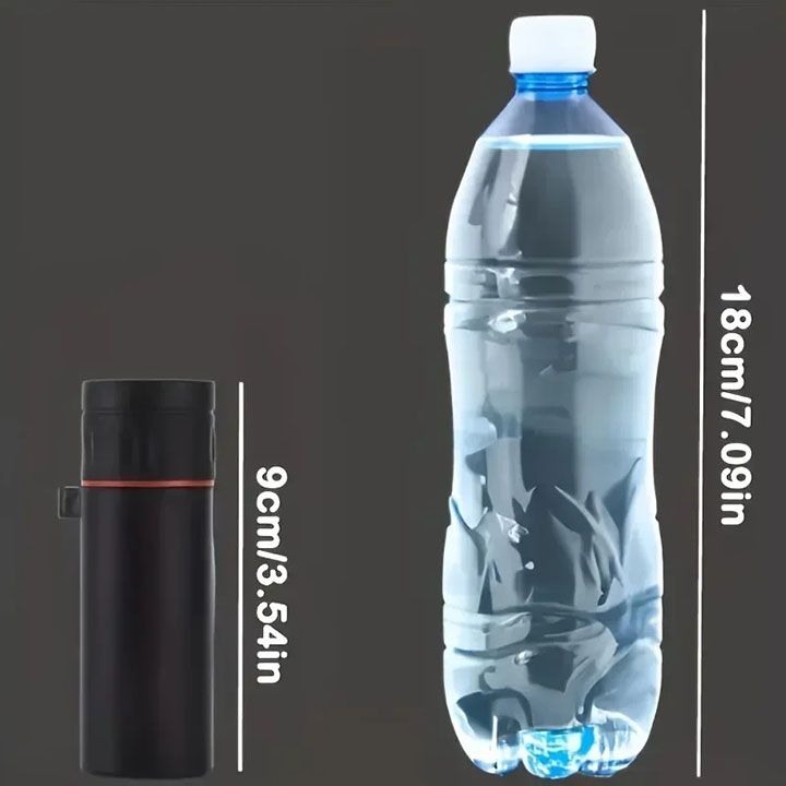 2000x25 HD Monocular Telescope: Mini Portable, with Mobile Phone Holder, for Outdoor Camping, Hunting & Birdwatching