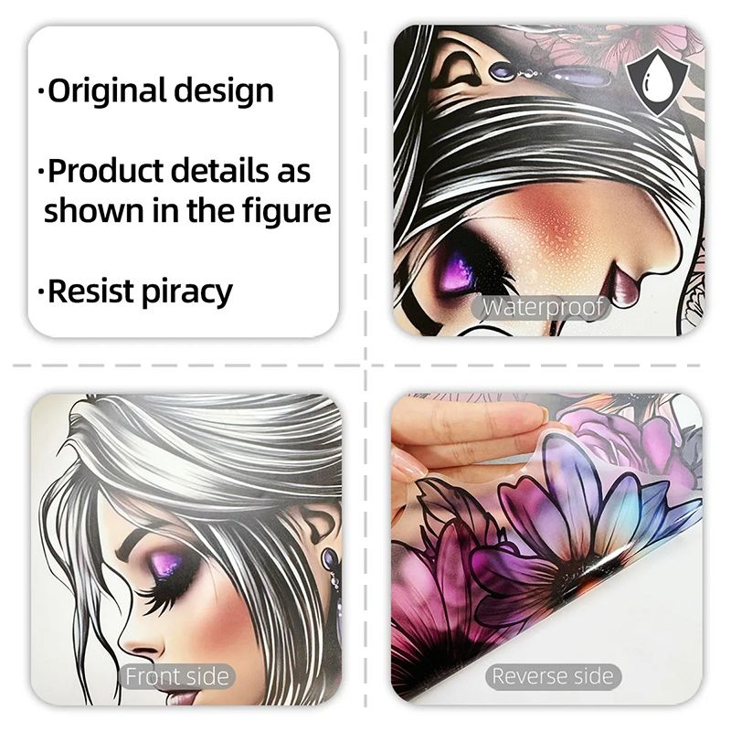 Character Wall Decals Flower Butterfly Stickers Self Adhesive Home Decor for Bedroom Living Room