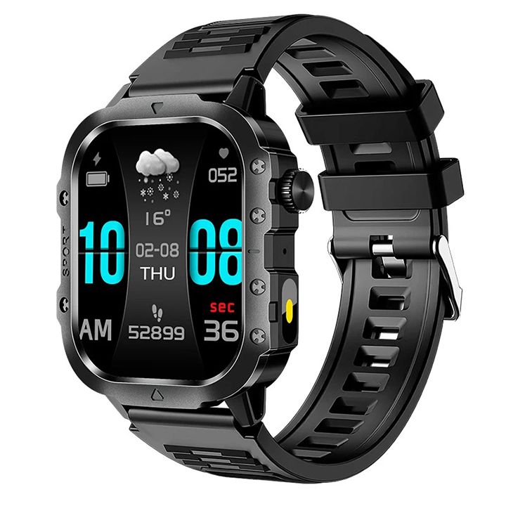 2026 New Smartwatches Military Outdoor Smart Watch Men's GPS Flashlight Voice Bluetooth Call 2.01"HD Touch Screen 3ATM Waterproof Sports Smartwatch GPS Tracking Smartwatch