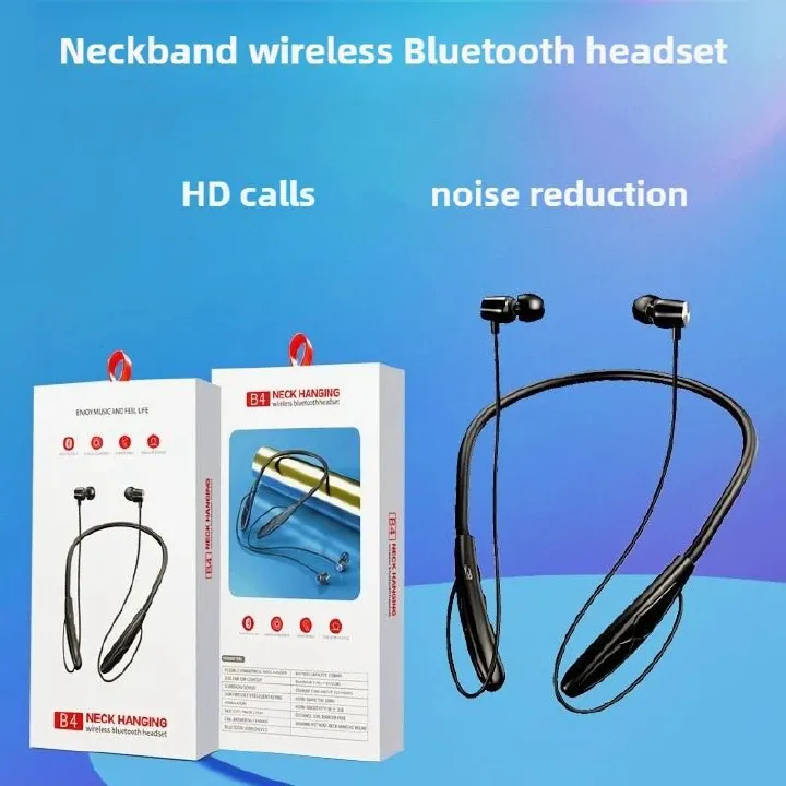 New Neck-hanging earbuds Wireless Bluetooth Headsets Bluetooth Neckband earphones Sports Running Headsets in-ear buds Gift Box