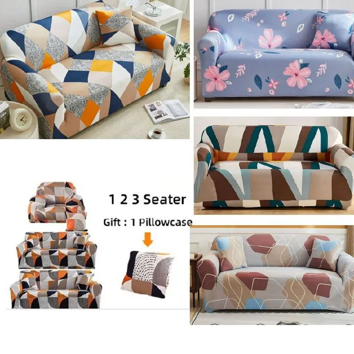 Hotsell Sofa Slipcover Sofa Set Sofa Covers Stretch Fabric Pattern Elastic Chair Sofa Cover  Armchair Couch Cover Home Decor for 1/2/3/Seater