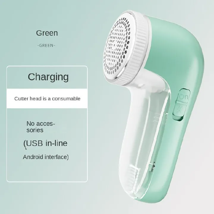Lint Removal Household Appliances USB Power Lint Remover Clothes Shaver Fabric Shave Fuzz Electric Fluff Portable Brush Blade Professional Fur Ball Trimmer For Sweaters Shirt Dresses Underwear Wool T-