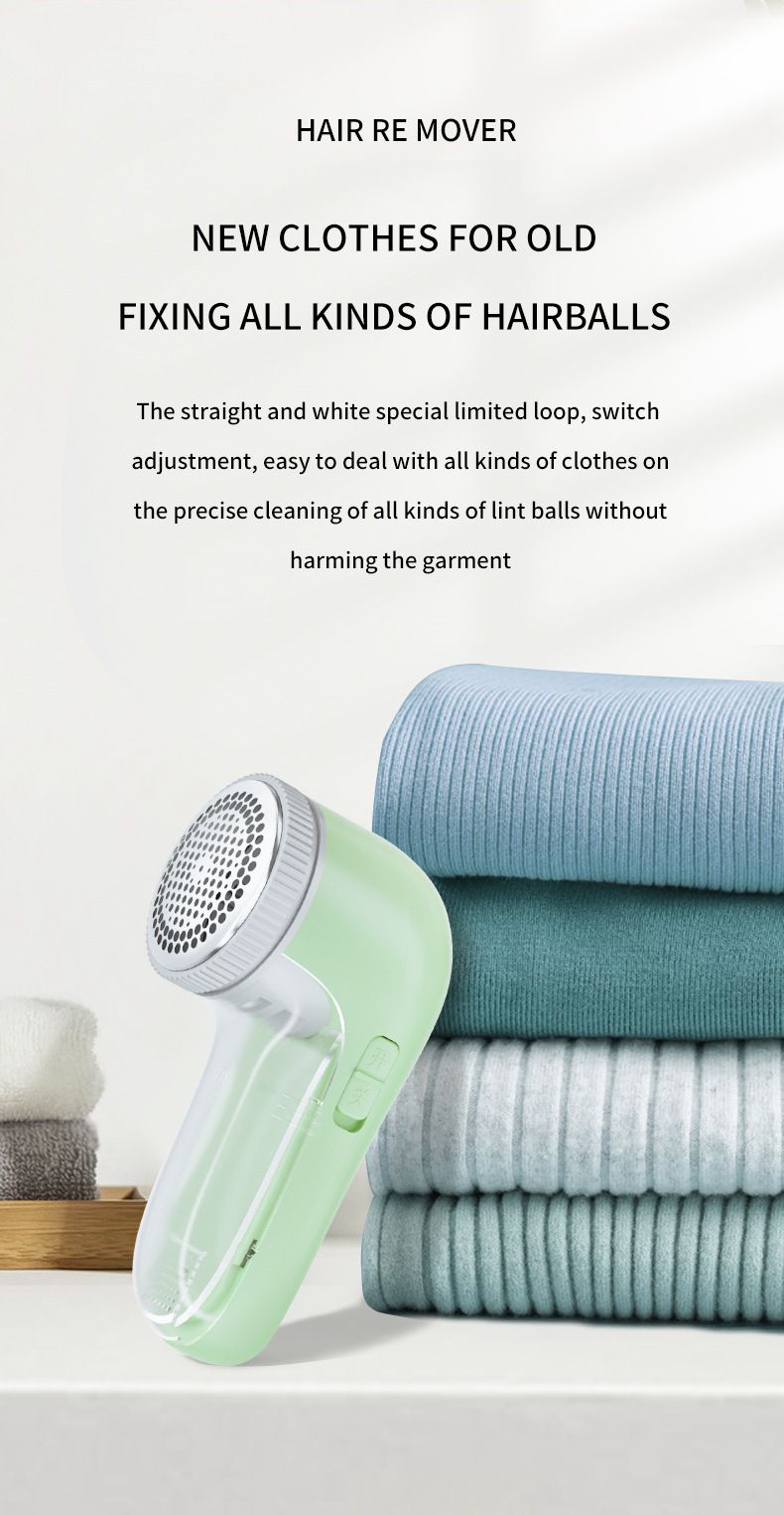 Lint Removal Household Appliances USB Power Lint Remover Clothes Shaver Fabric Shave Fuzz Electric Fluff Portable Brush Blade Professional Fur Ball Trimmer For Sweaters Shirt Dresses Underwear Wool T-