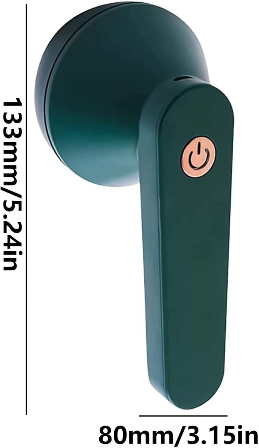 Lint Removal Fabric Shaver USB Rechargeable Lint Remover Electric Lint Shaver for Clothes Furniture Green Lint Remover Clothes Shaver Electric Lint Shaver