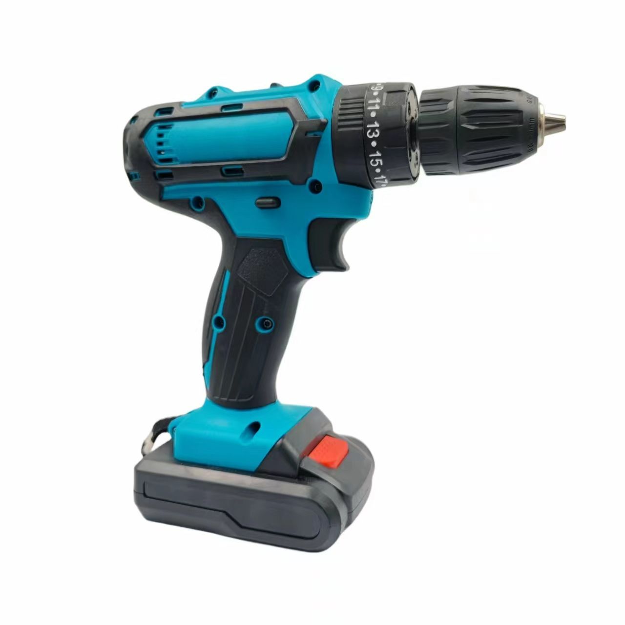 Cordless Drill with Battery and Charger, 21V Drills with 2 Batteries, Drilling for Specialized Field and Homework, Electric Drill with LED Light, Variable Speed Mode