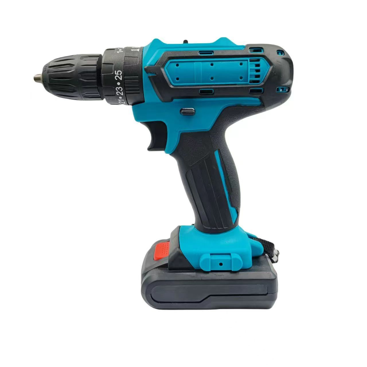Cordless Drill with Battery and Charger, 21V Drills with 2 Batteries, Drilling for Specialized Field and Homework, Electric Drill with LED Light, Variable Speed Mode