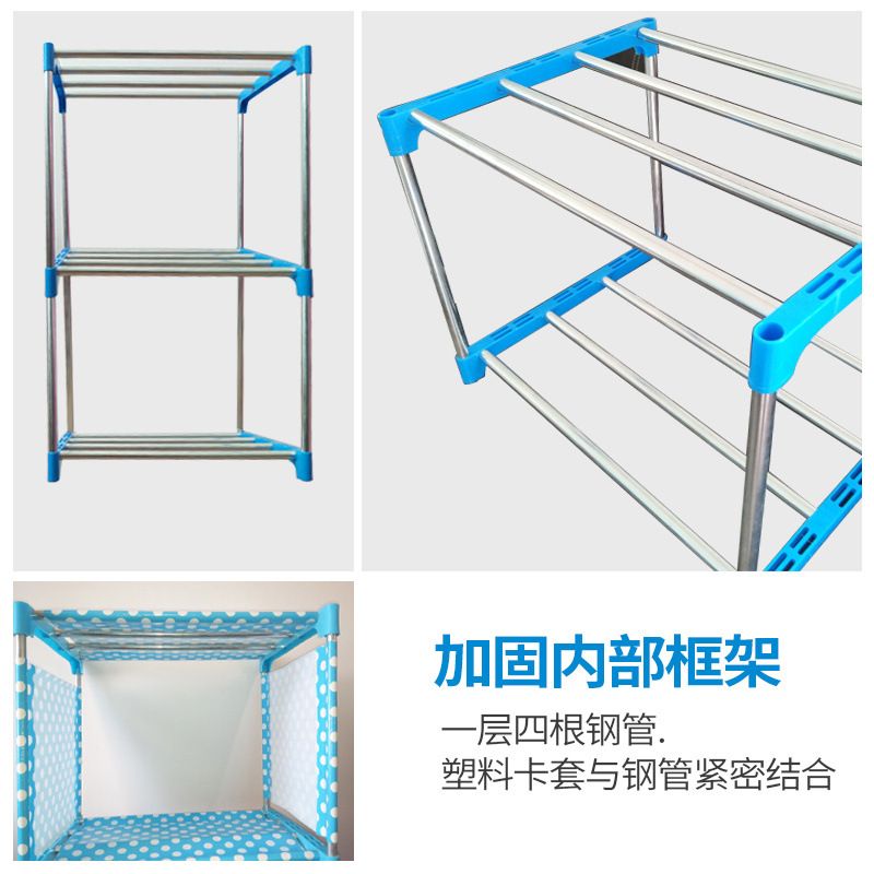 Portable Bookshelf, 9 Cube Closet Storage Organizer Bookcase,Clothes Storage for Living Room Study Room Bedroom