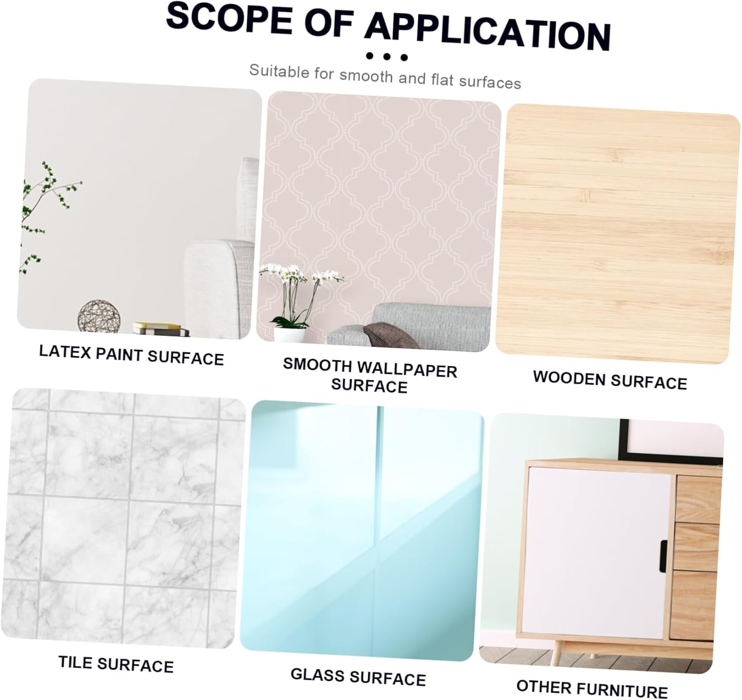 8 Pieces Self Adhesive Mirror Stickers 15cm*15cm Flexible Cut to Size Mirror Sheets Wall Frameless Small Sheets for Home Living Room Wall Decor