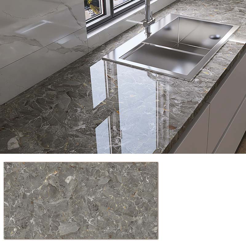 Marble Peel and Stick Wallpaper Self-Adhesive Renter Friendly Contact Paper Removable Waterproof Vinyl Faux Granite Décor for Furniture Upcycling Countertop Kitchen Cabinets Bathroom