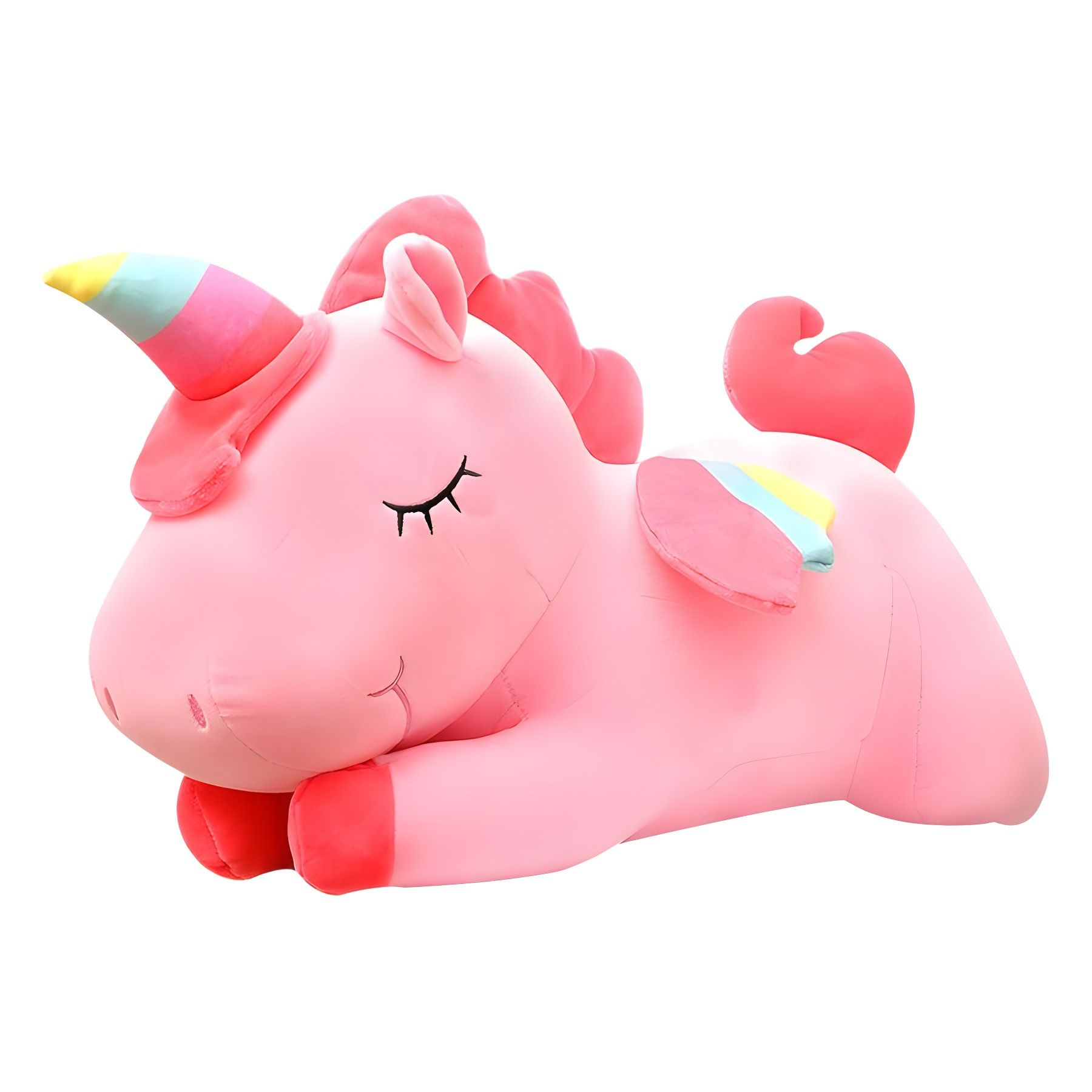 30cm Unicorn Pillow Plush Giant Stuffed Animal Cuddly Toy Hugging Pillow for Girls Boys and Adults Gift for Birthday Anniversary