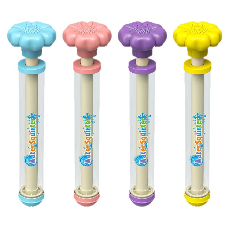 1pcs Firework Water Gun, Waterguns Kids, Romantic Firework Style Water Spray Toy for Couples, High Pressure Pull-Out Sprinkler Spray Toys for Bathing Pool Family Friends Interactive Pool Game