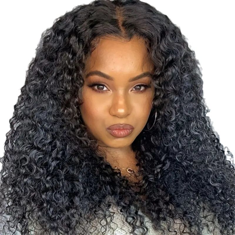 HXCJF-M1522-European and American fashion front lace small roll women's wig, hot selling tube wound explosive head long roll hair cover