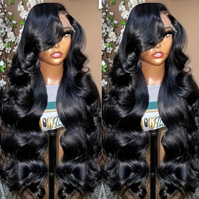 HXCJF-M1399-Hot selling lace wig, European and American women's long curly hair, black big wave, African new product set