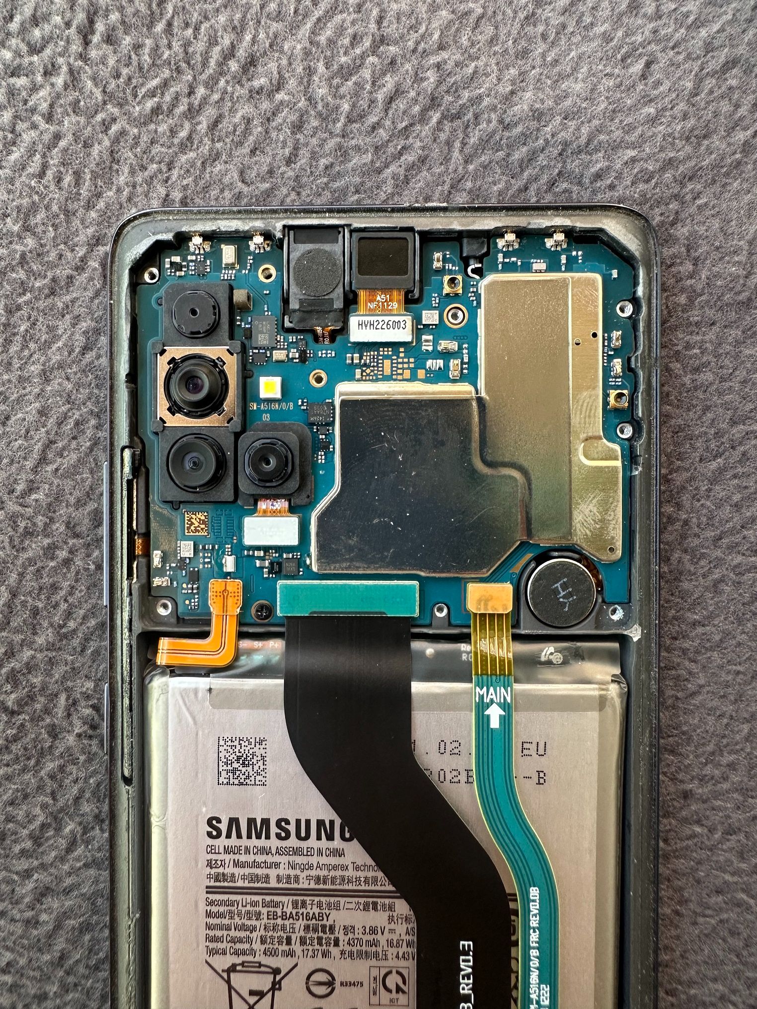 Full Set Original Accessories of SAMSUNG Galaxy A51 5G Amoled Screen