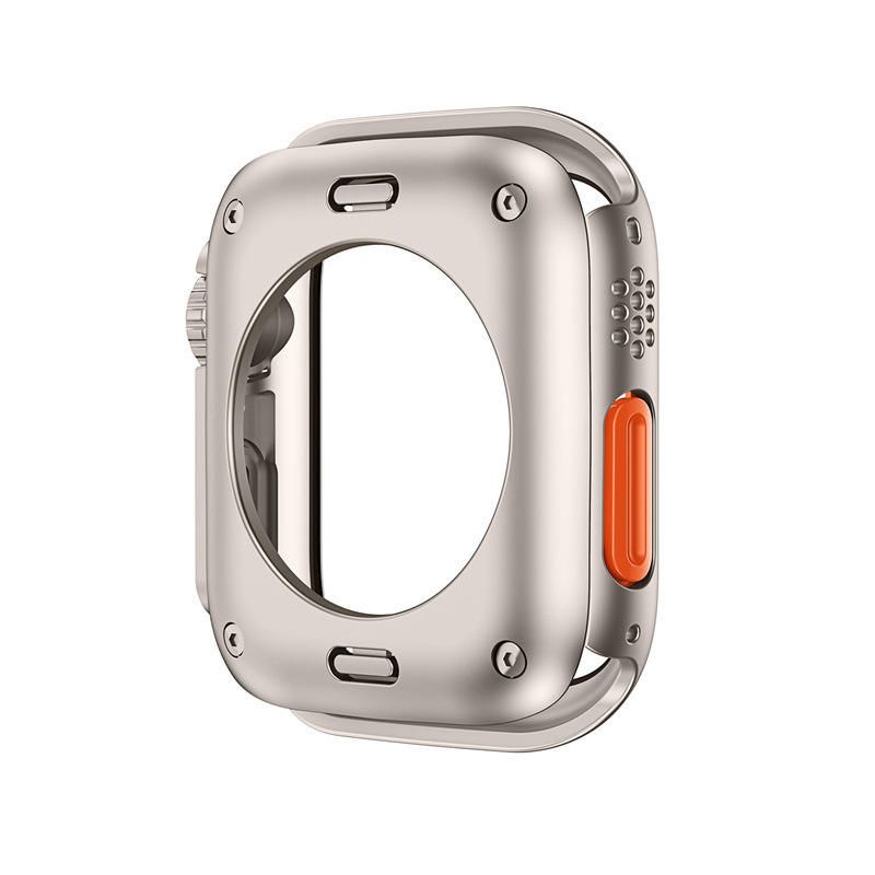 Apple Watch iwatch Case Waterproof Case Change for Ultra  45mm 40mm Screen Protector 360 full Cover PC Bumper Smartwatch Case smart watch accessories