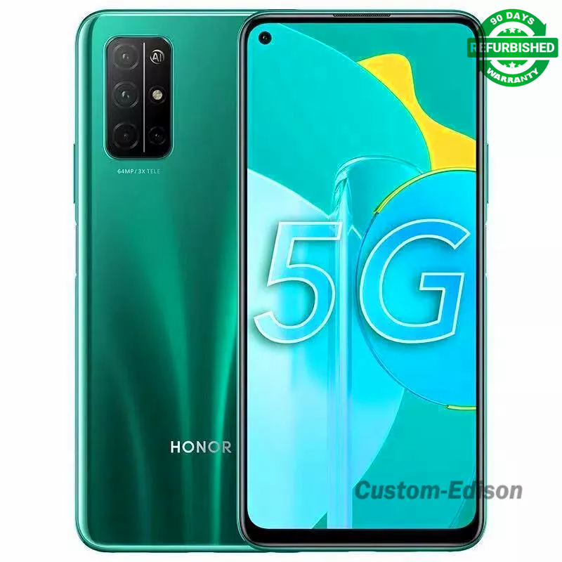 Refurbished Original Huawei 5G Honor 30S Mobile Phone 4000mAh 8GB RAM 128GB/256GB ROM 64MP 6.5'' Phone