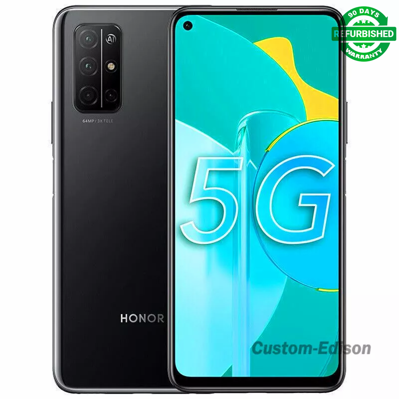 Refurbished Original Huawei 5G Honor 30S Mobile Phone 4000mAh 8GB RAM 128GB/256GB ROM 64MP 6.5'' Phone