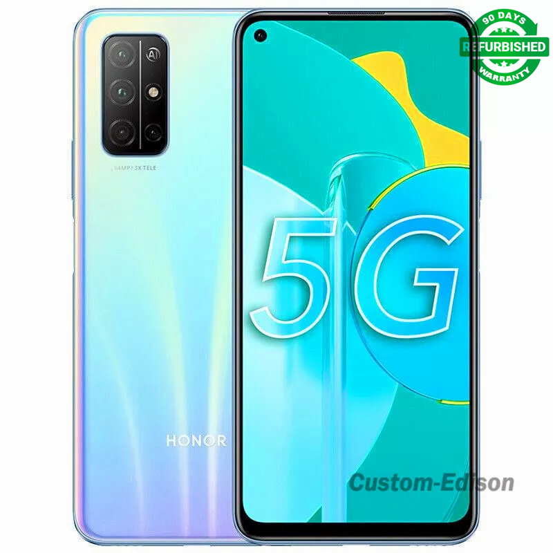 Refurbished Original Huawei 5G Honor 30S Mobile Phone 4000mAh 8GB RAM 128GB/256GB ROM 64MP 6.5'' Phone