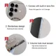 Magnetic Luxury Plating Frameless Case For Samsung Galaxy S24 Ultra S23 S22 Plus Transparent Camera Lens Protection Hard Cover